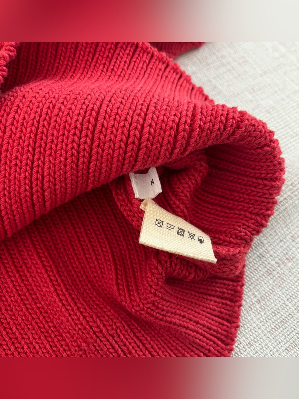 Jaggery London Jumper in Sweet Paprika size 2 - Picture 6 of 9